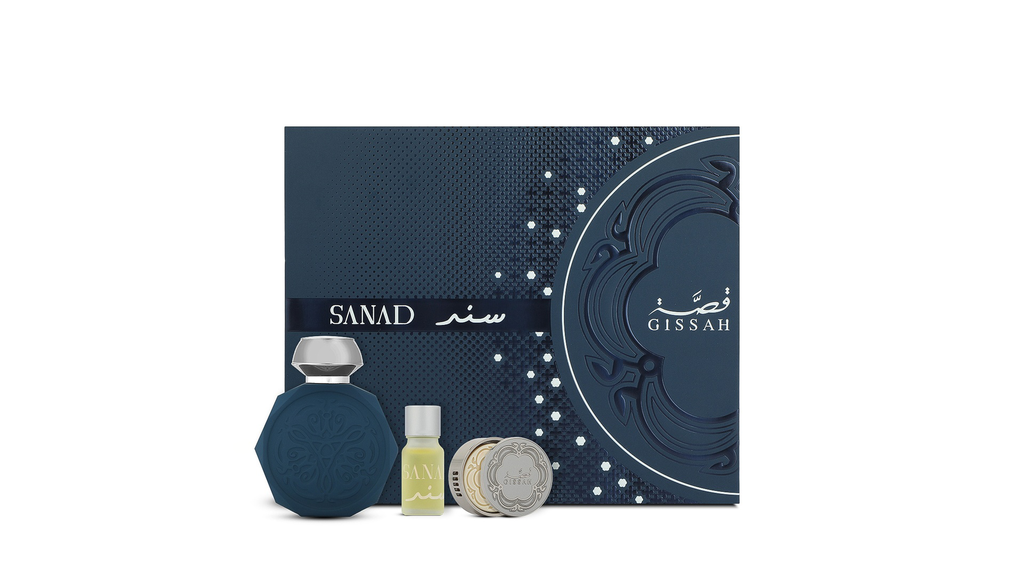 Gissah Sanad Masculine Fragrance Set with Eau de Parfum Diffuser