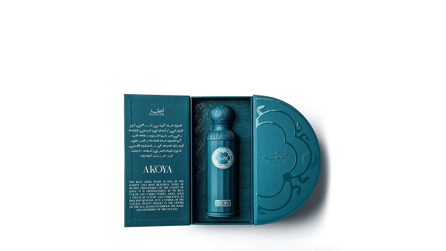 Gissah Akoya Signature Line Unisex Eau de Parfum 200ml Citrus Woody