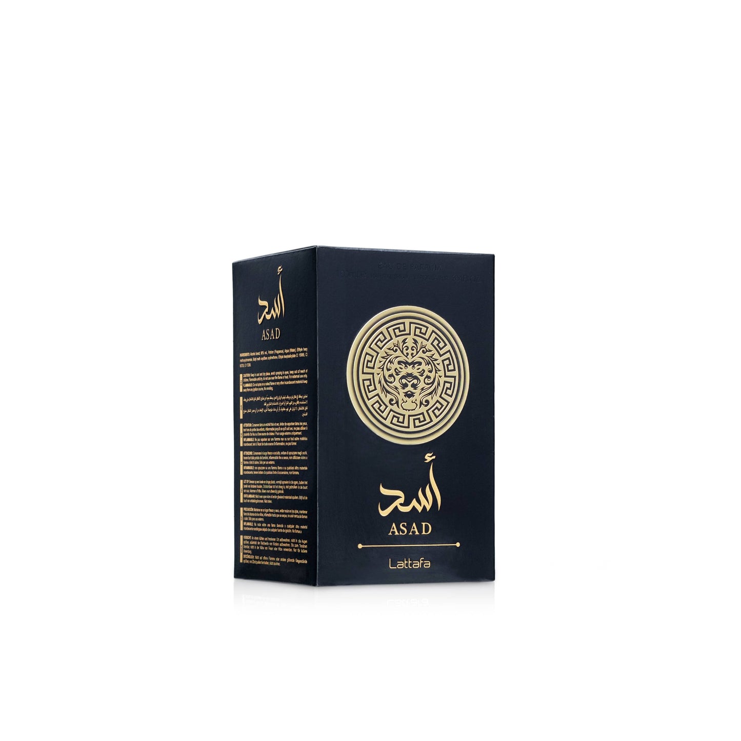 Lattafa Asad Eau De Parfum 100ml Long Lasting Spicy Tobacco Fragrance