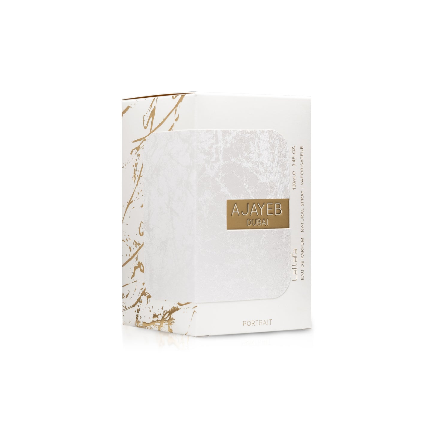 Ajayeb Dubai Portrait Lattafa 100ml Floral Fruity Oud Eau De Parfum