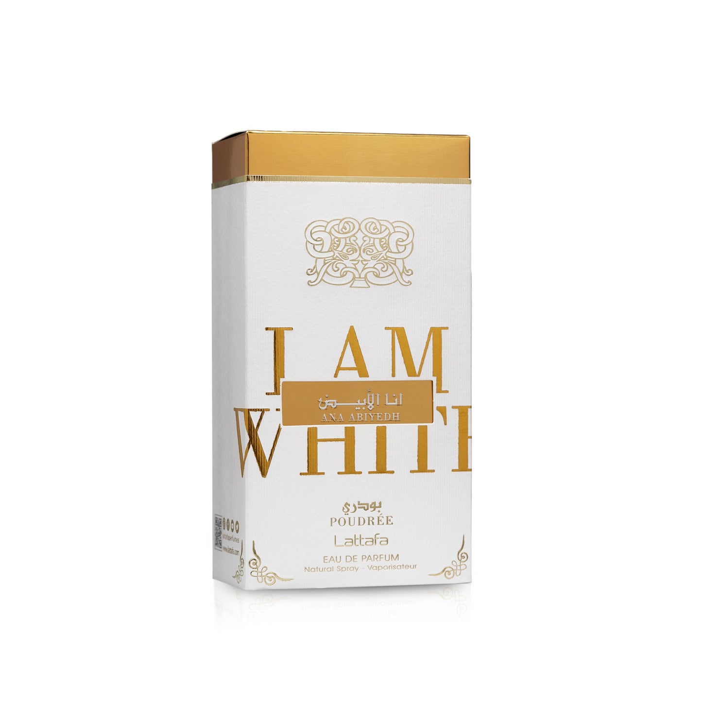 Lattafa Ana Abiyedh Poudree Long Lasting Powder Scent For Women