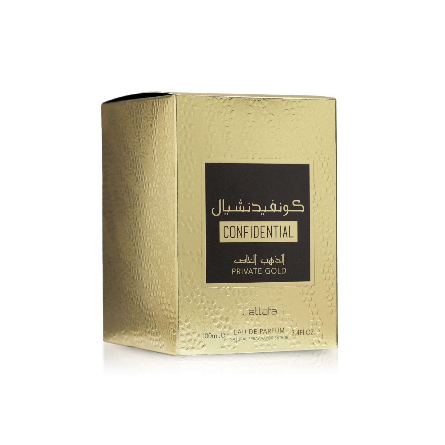 Lattafa Confidential Private Gold Eau de Parfum 100ml Fragrance