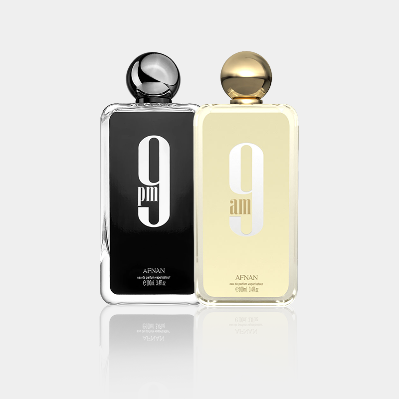 Afnan 9AM to 9PM Him Fragrance Edit Long Lasting Cologne Bundle