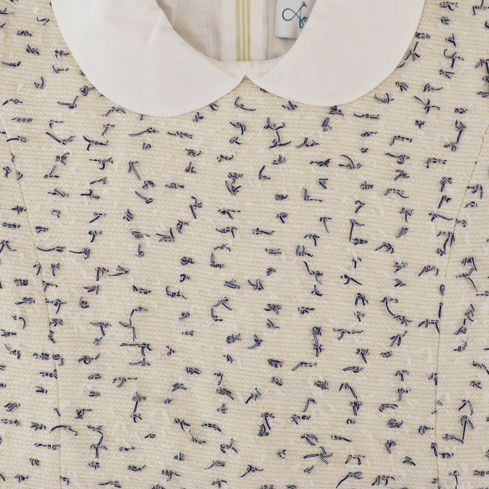 Amberley London Regent Street Girls Dress in Vanilla Cream