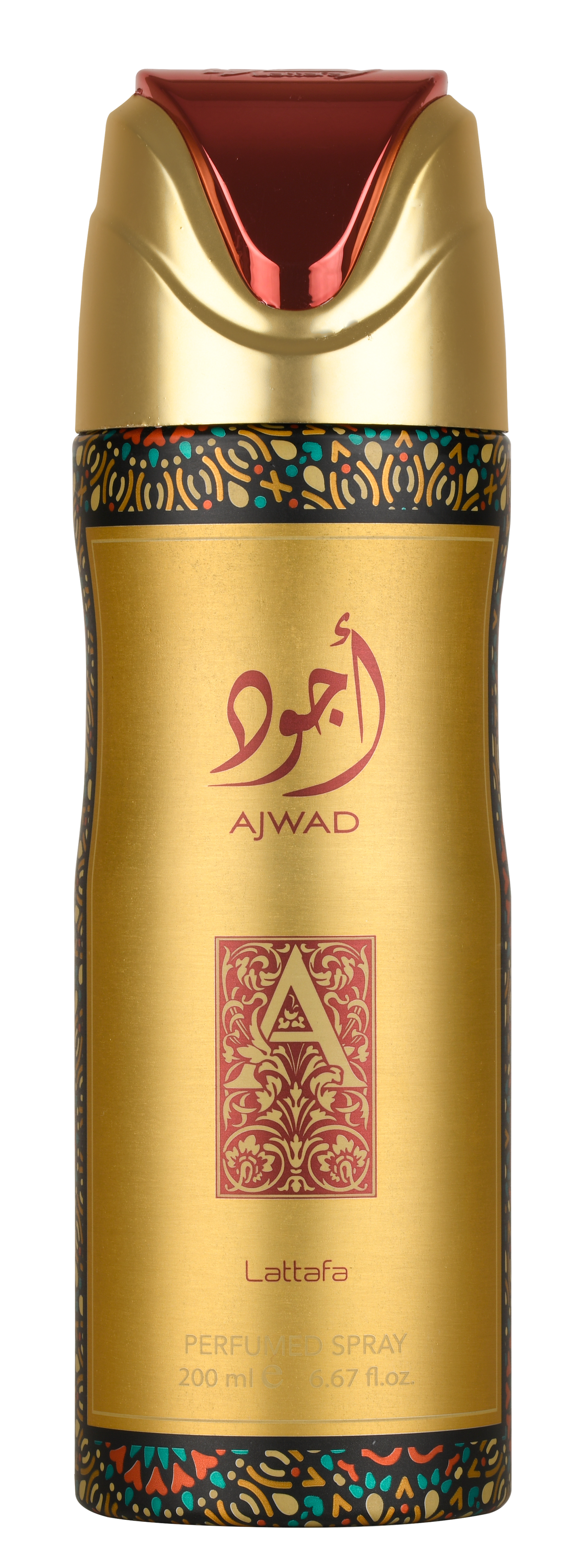 Lattafa Ajwad Fragrance Deodorant Spray For Long Lasting Freshness 200ml