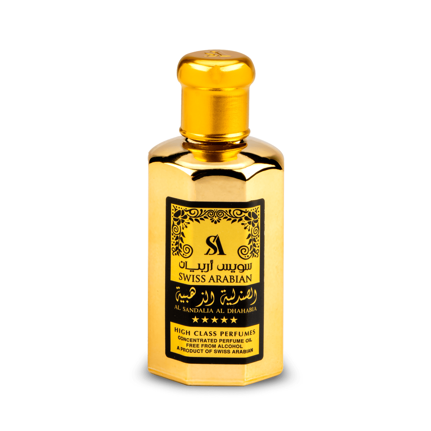 Swiss Arabian Al Sandalia Al Dhahabia Concentrated Sandalwood Perfume Oil