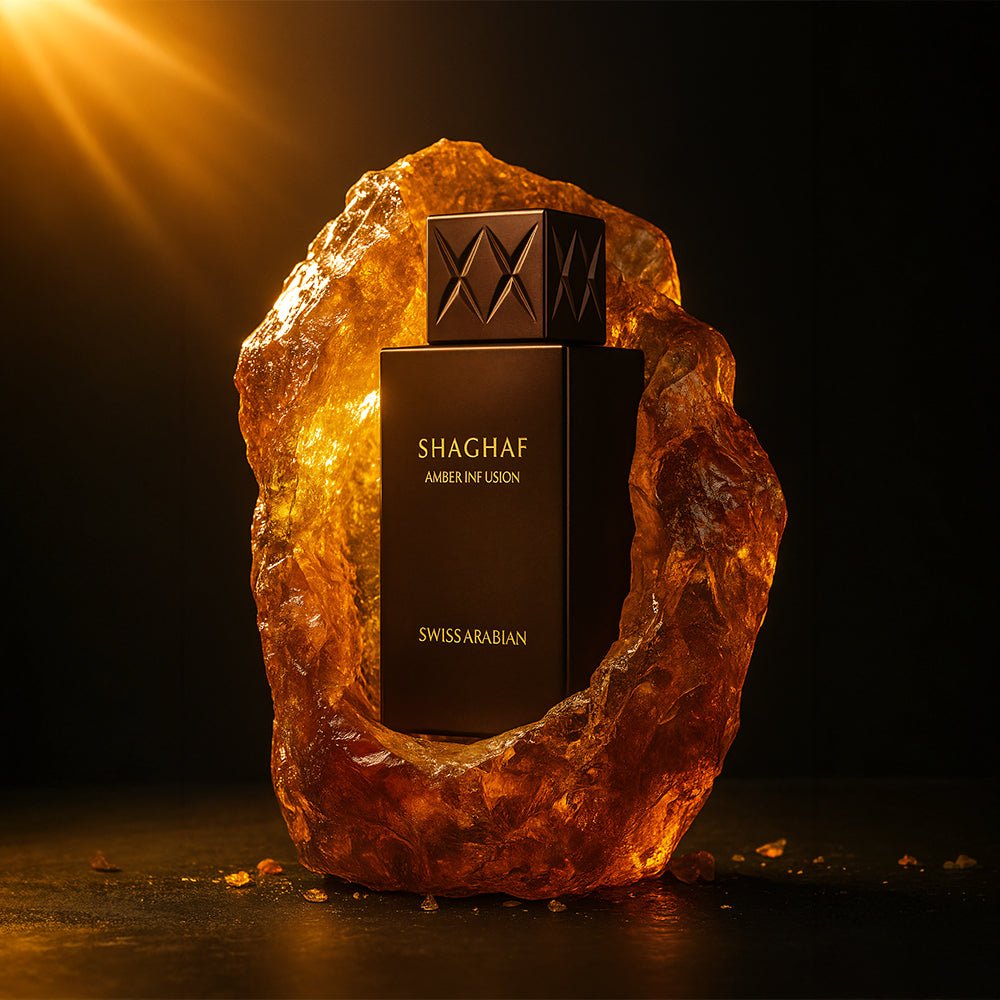 Shaghaf Amber Infusion Warm Spicy Long Lasting Luxury Perfume