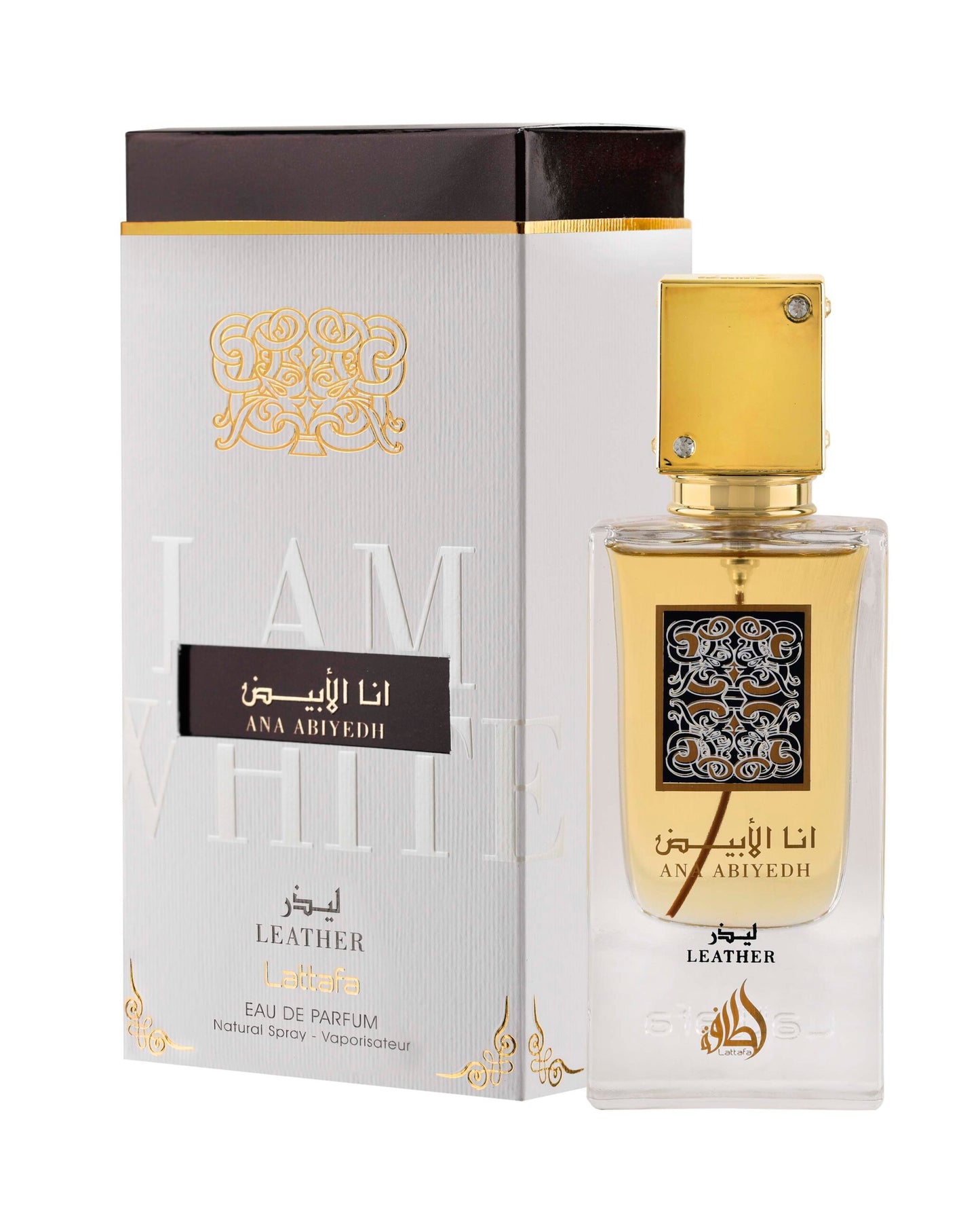 Lattafa Ana Abiyedh Leather Eau de Parfum Long Lasting Spray