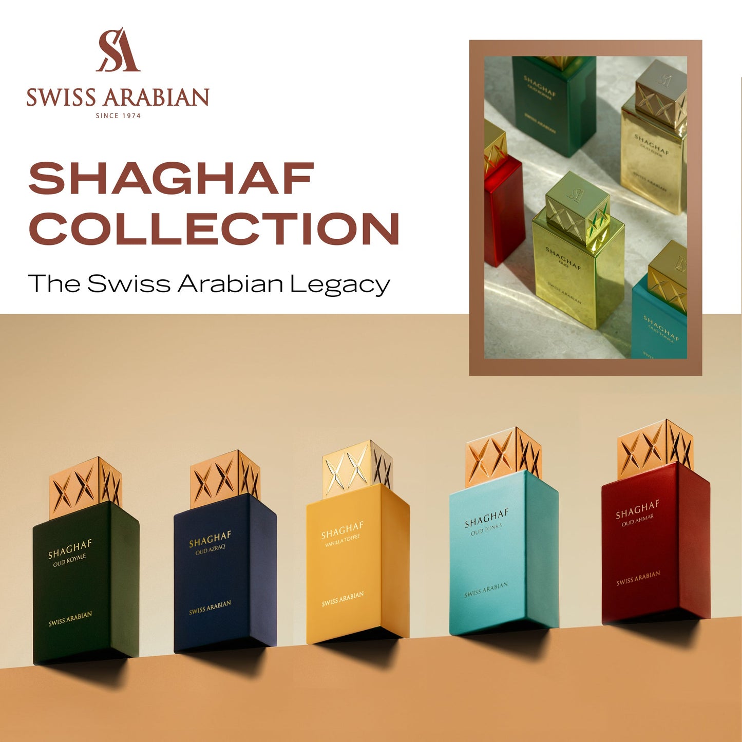 Swiss Arabian Shaghaf for Men Intense Oriental Woody Fragrance