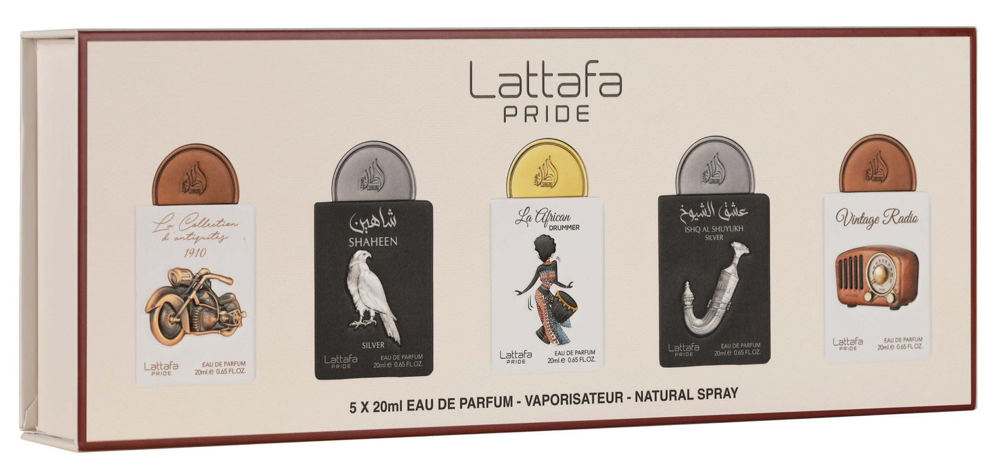Lattafa Pride Giftset Collection No. 5 Luxury Perfume Discovery Set