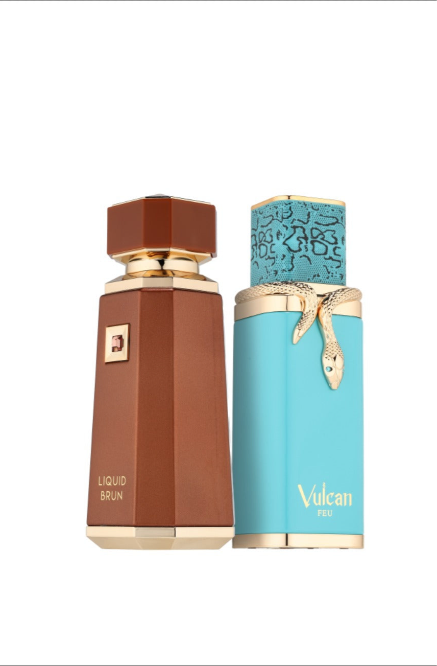 Fragrance World Dusk Till Dawn Liquid Brun and Vulcan Feu Combo Set
