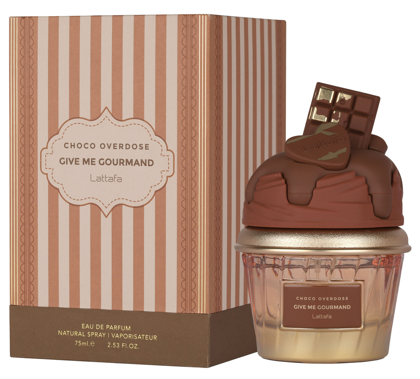 Lattafa Choco Overdose Gourmand Perfume with Dark Chocolate Fudge