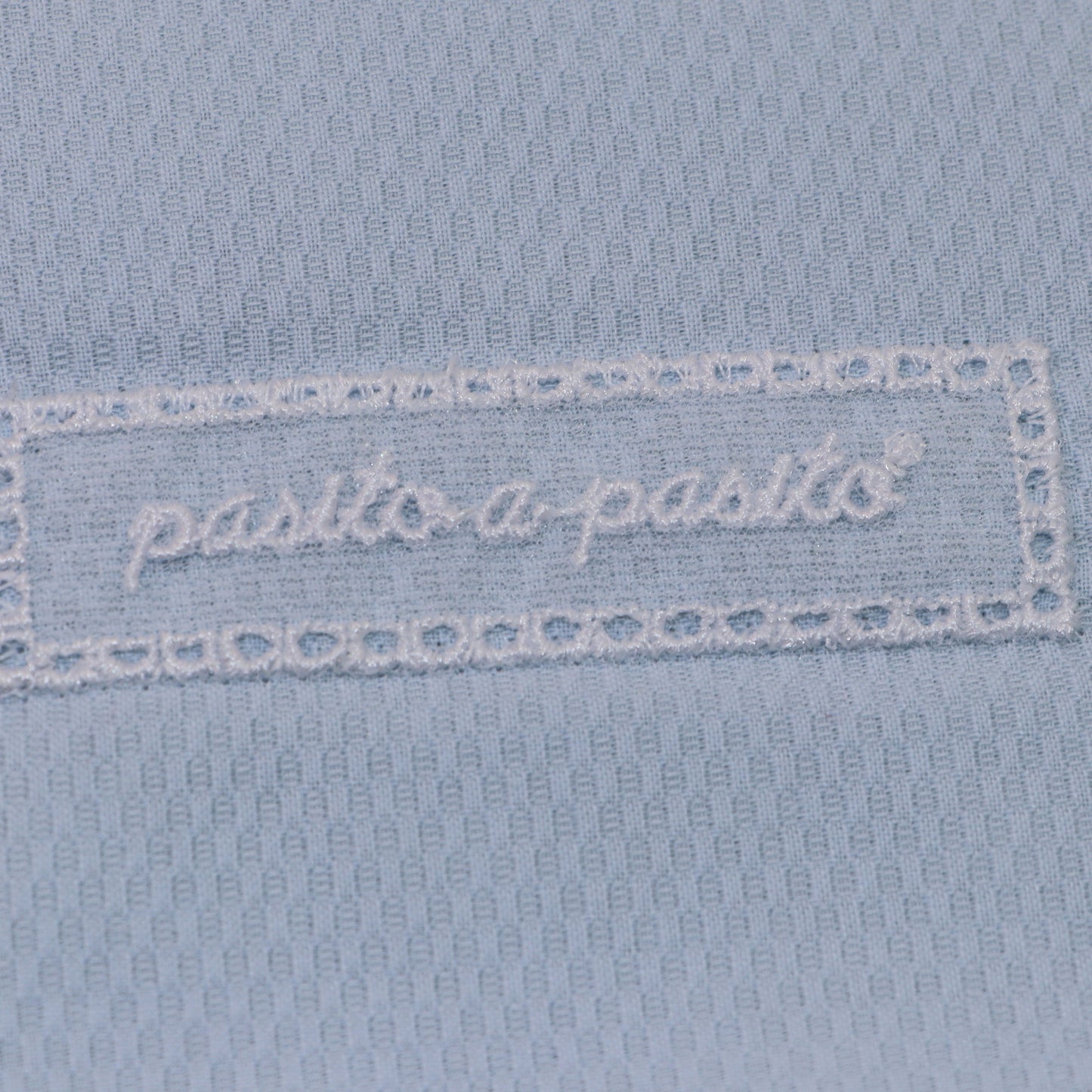 Pasito a Pasito Universal Pique Blue Pram Sleeping Set