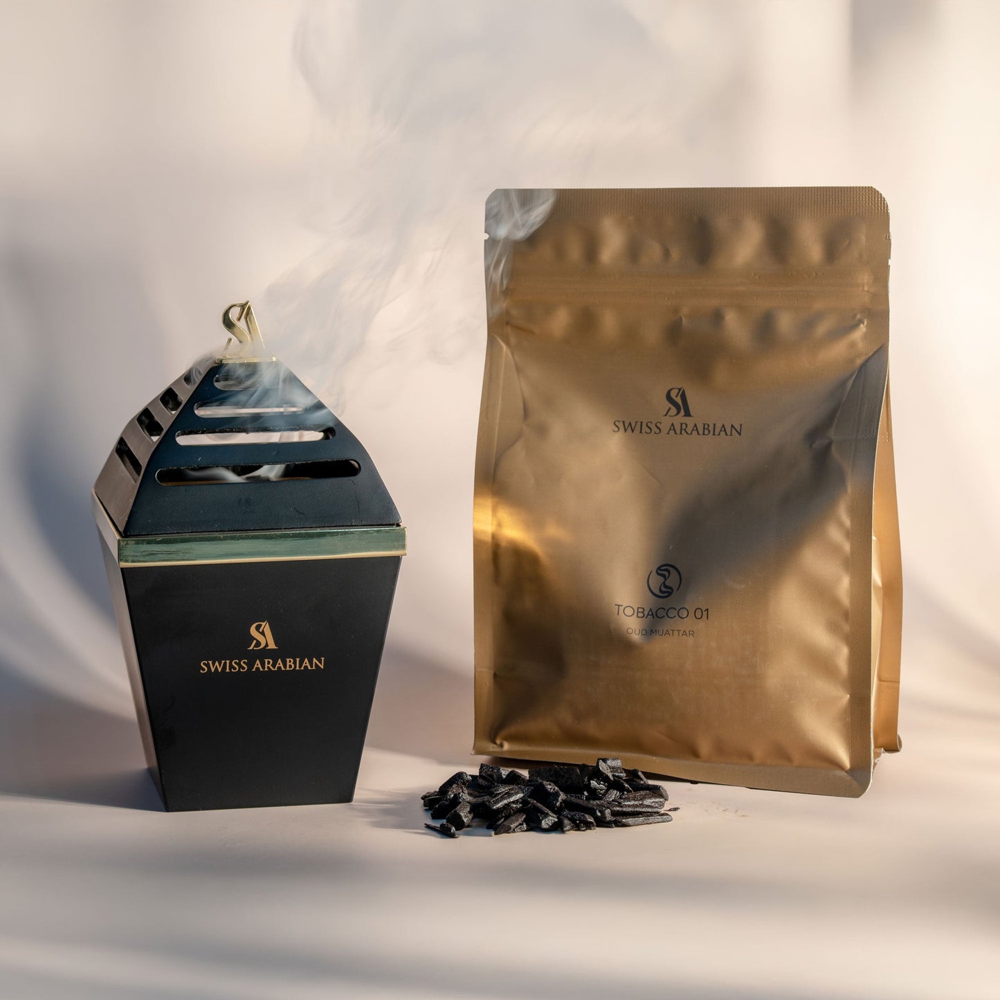 Swiss Arabian Muattar Tobacco 01 Luxury Oud Wood Scented Incense