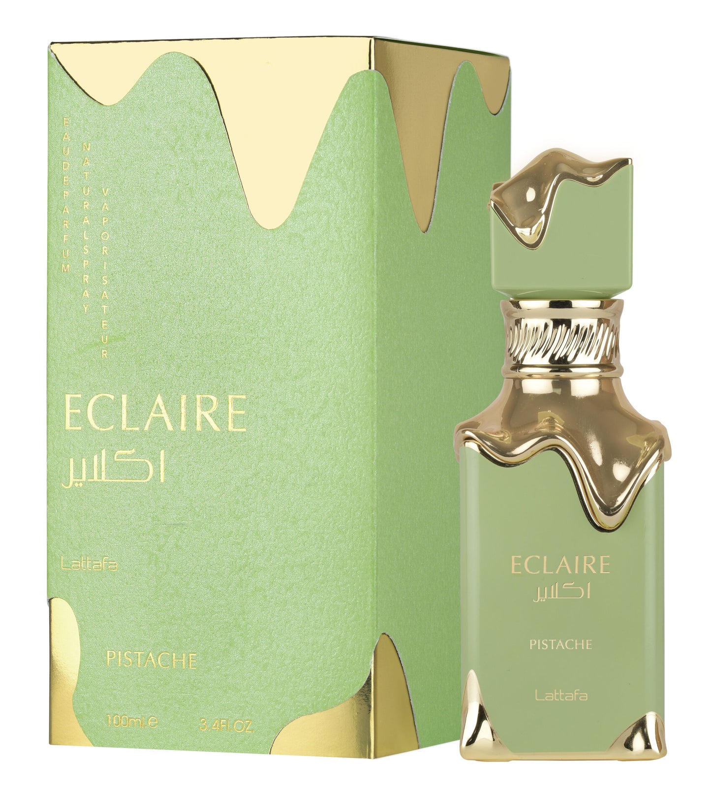 Lattafa Eclaire Pistache Eau de Parfum Long Lasting Gourmet Fragrance 100ml