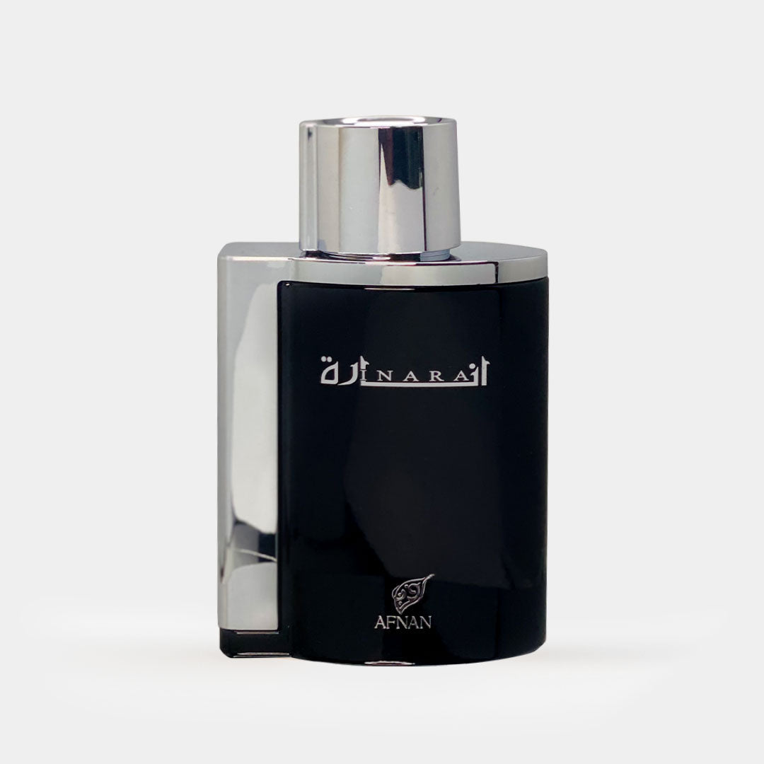 Afnan Inara Black Eau De Parfum Woody and Leathery Unisex Fragrance