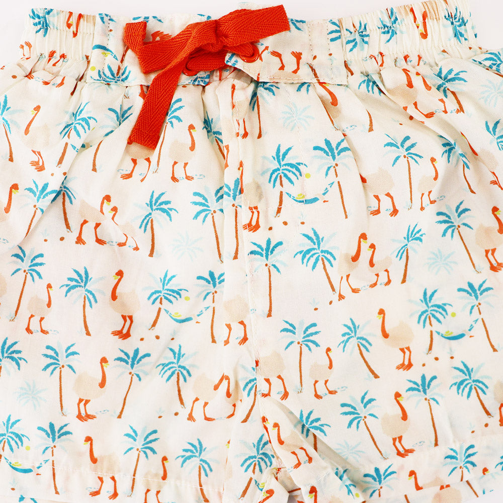 Les Enfantines Dindon Dakar Patterned One Piece Infant Swimsuit