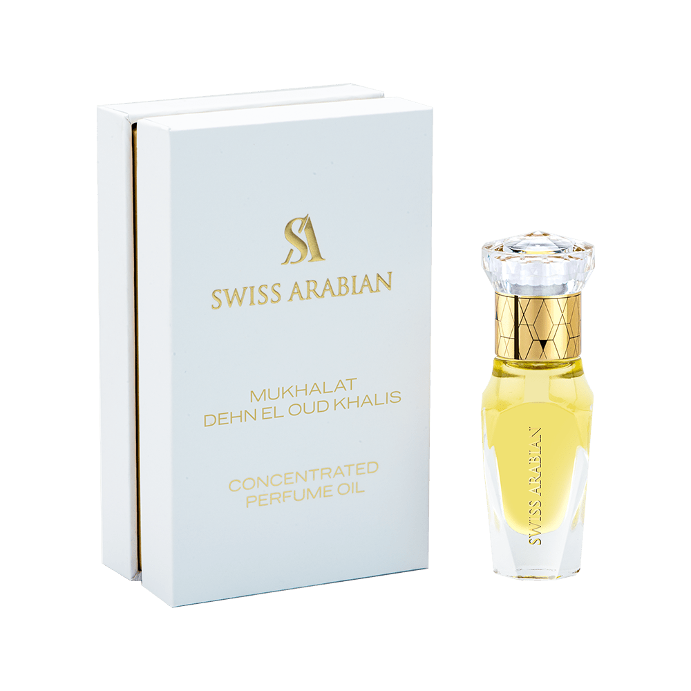 Swiss Arabian Mukhalat Dehn El Oud Khalis Concentrated Perfume Oil