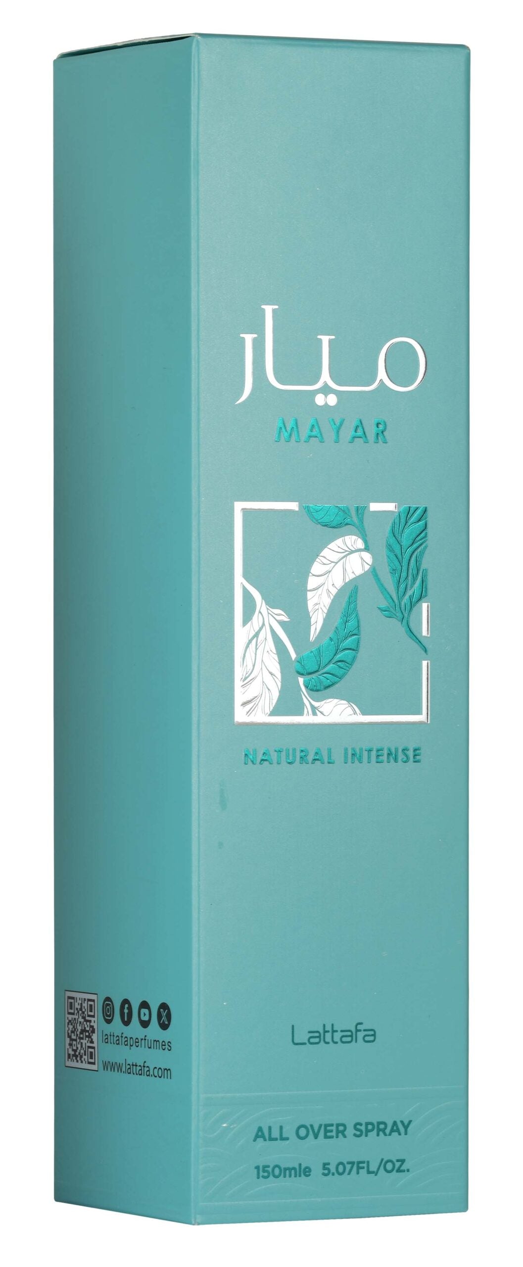 Lattafa Mayar Natural Intense 150ml Refreshing Tropical All Over Spray