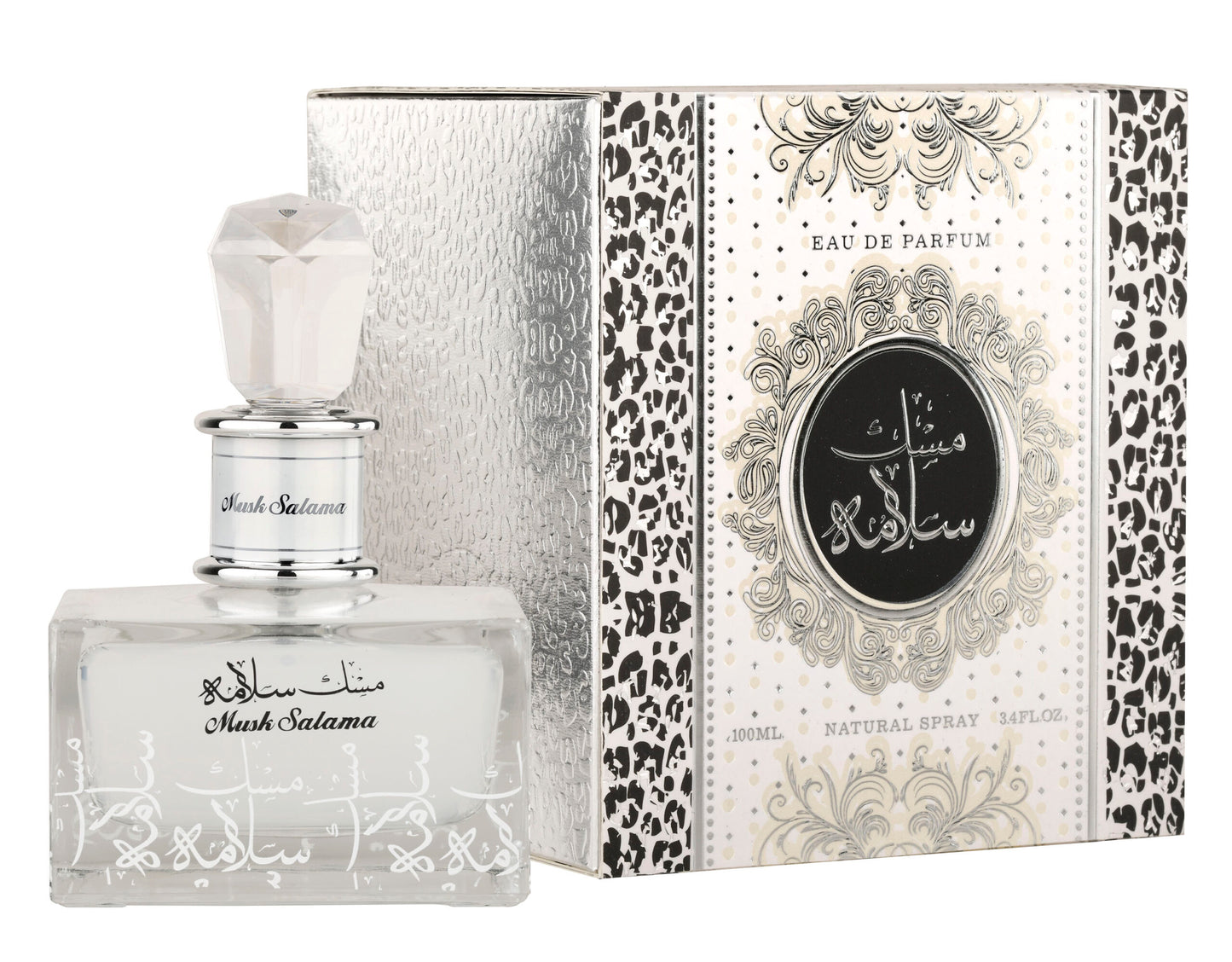 Lattafa Musk Salama Eau de Parfum 100ml Long Lasting Scent