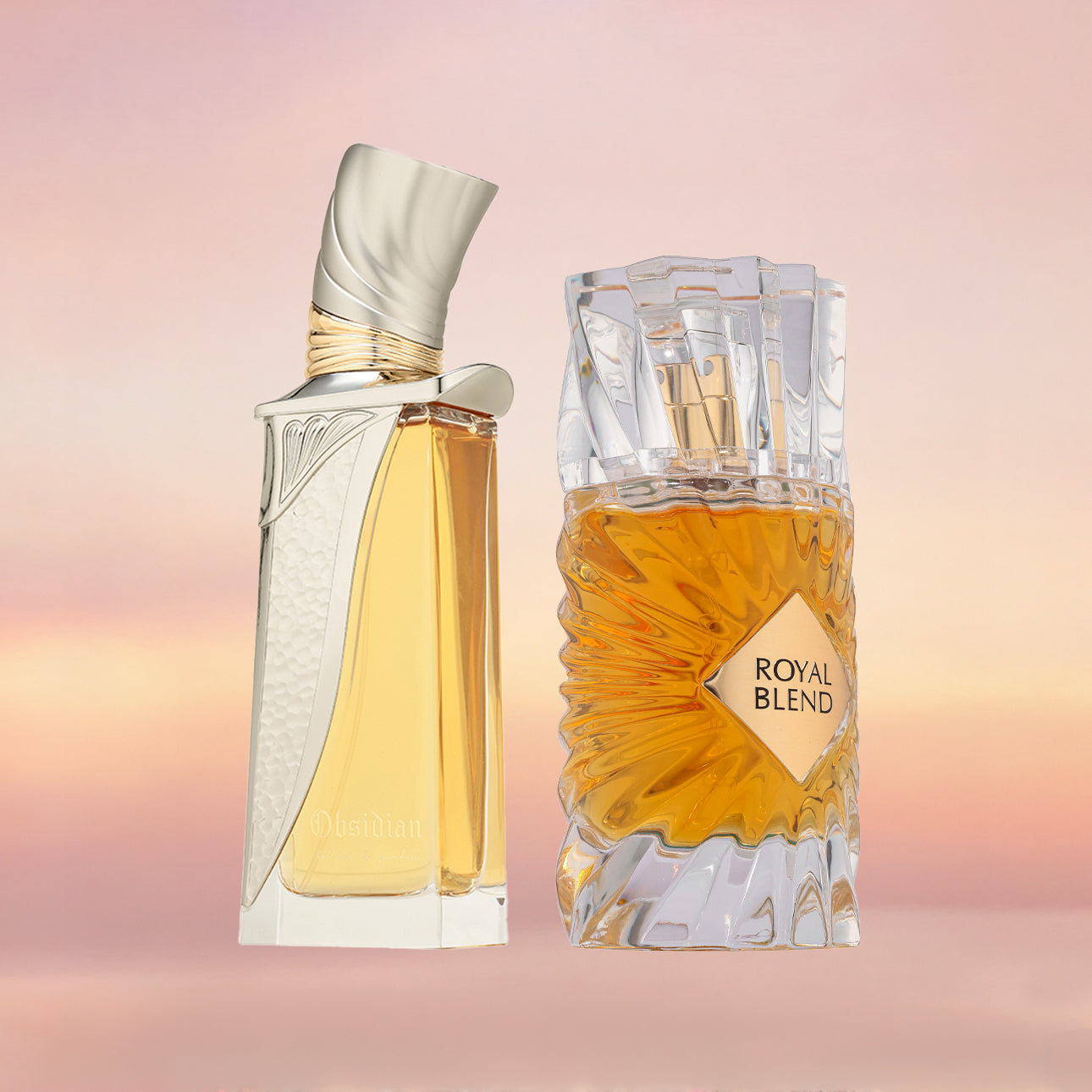 Fragrance World Old School Romantics Obsidian and Royal Blend Perfume Set