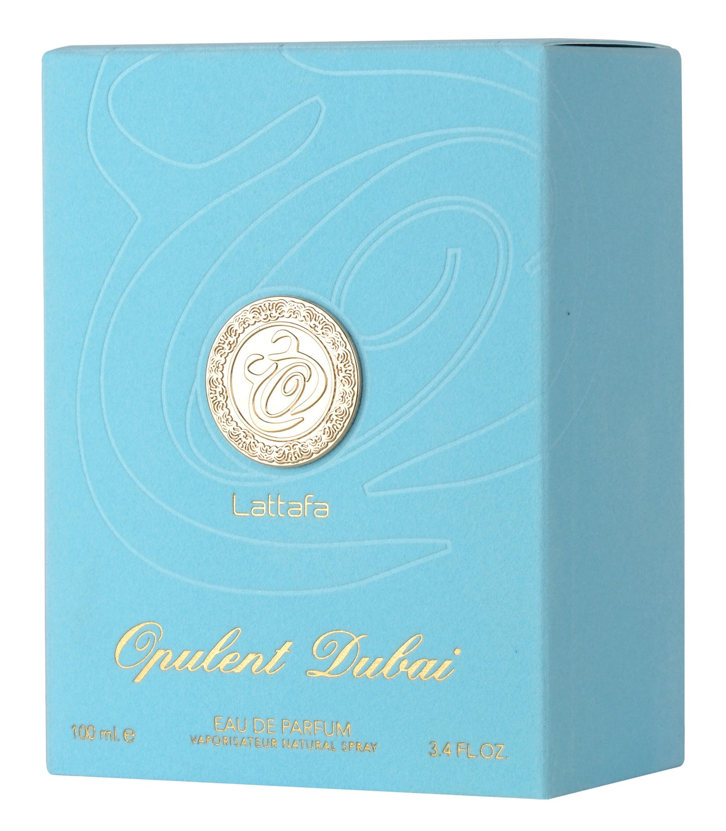 Lattafa Opulent Dubai Eau De Parfum 100ml Long Lasting Fragrance