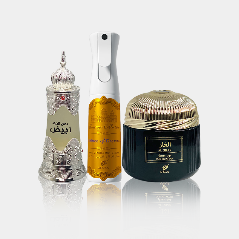 Luxury Ramadan Majlis Oud Incense and Fragrance Gift Set