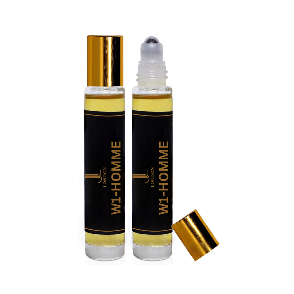 Jan London W1 Homme Vegan Attar Oil Alcohol-Free Perfume 10ml