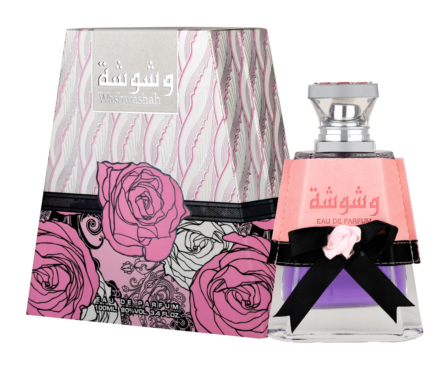 Lattafa Washwasha Eau de Parfum 100ml Floral Fruity Fragrance for Women