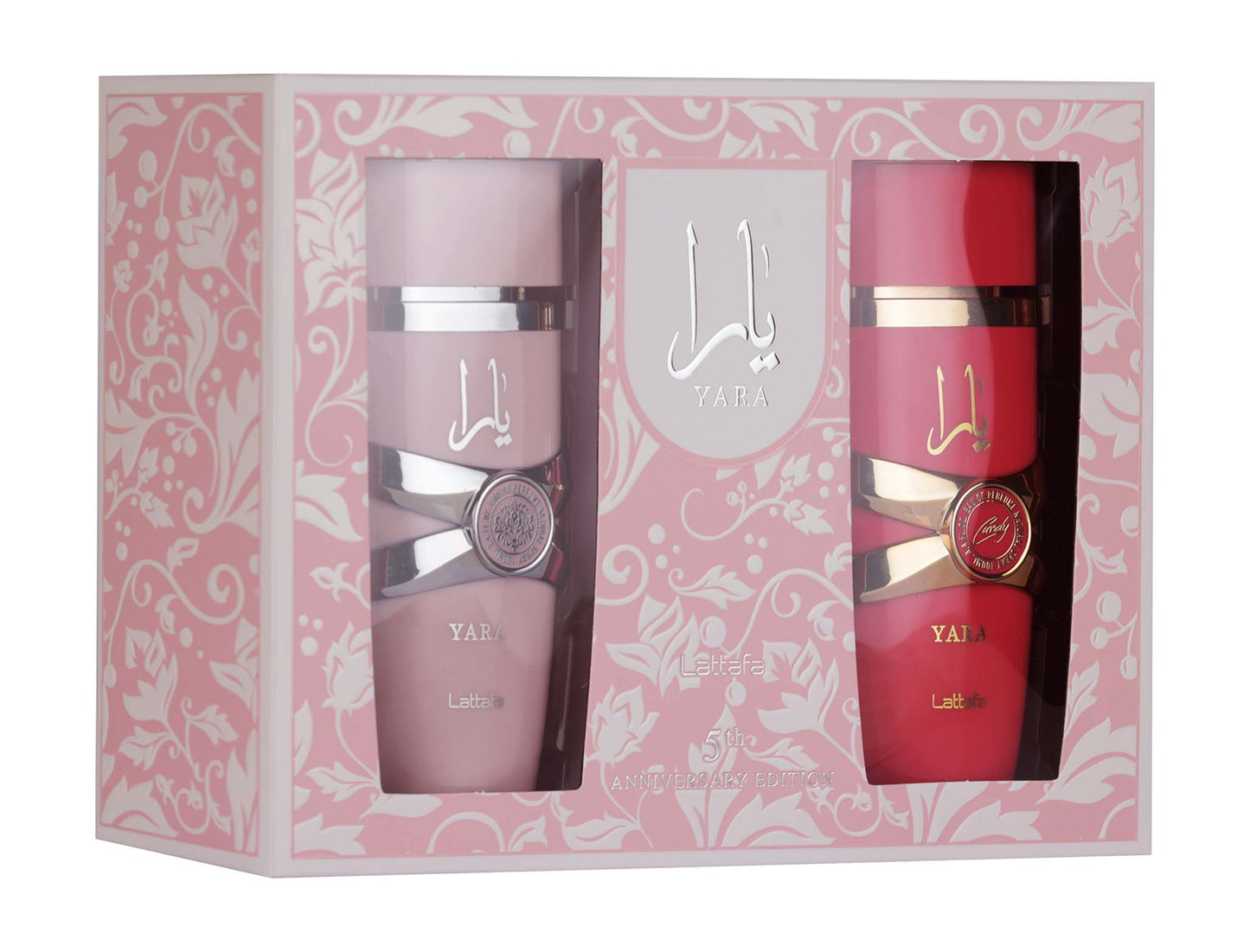 Lattafa Yara Anniversary Edition Women's Fragrance Two Piece Gift Set