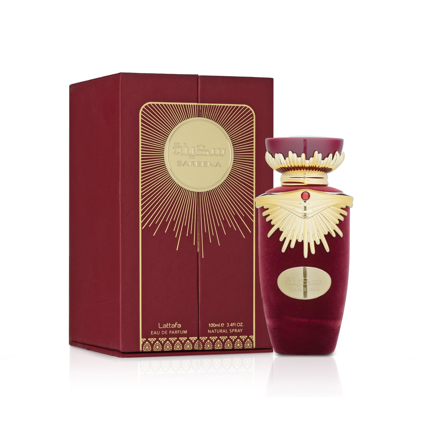 Lattafa Sakeena Eau de Parfum 100ml Fruity Floral Gourmand Scent