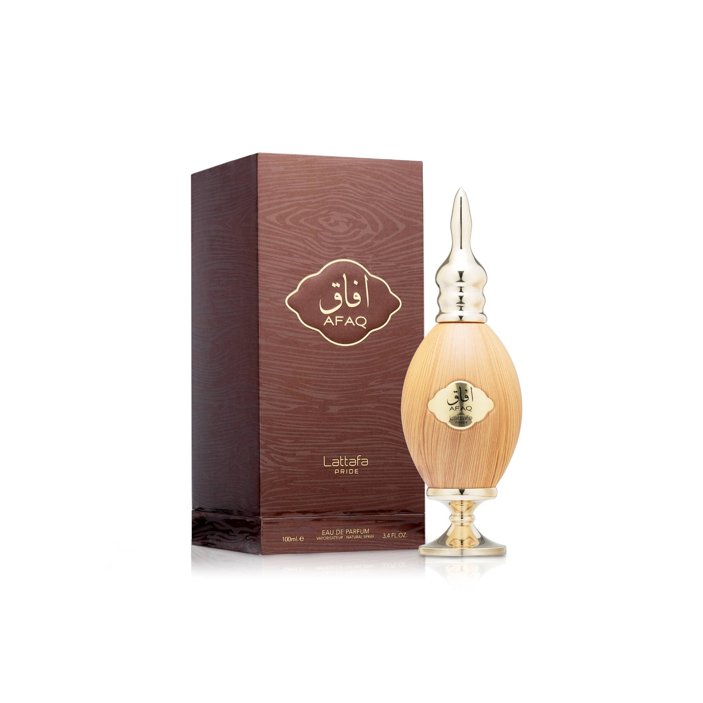 Lattafa Pride Afaq Gold Luxury Eau De Parfum 3.4oz Spray