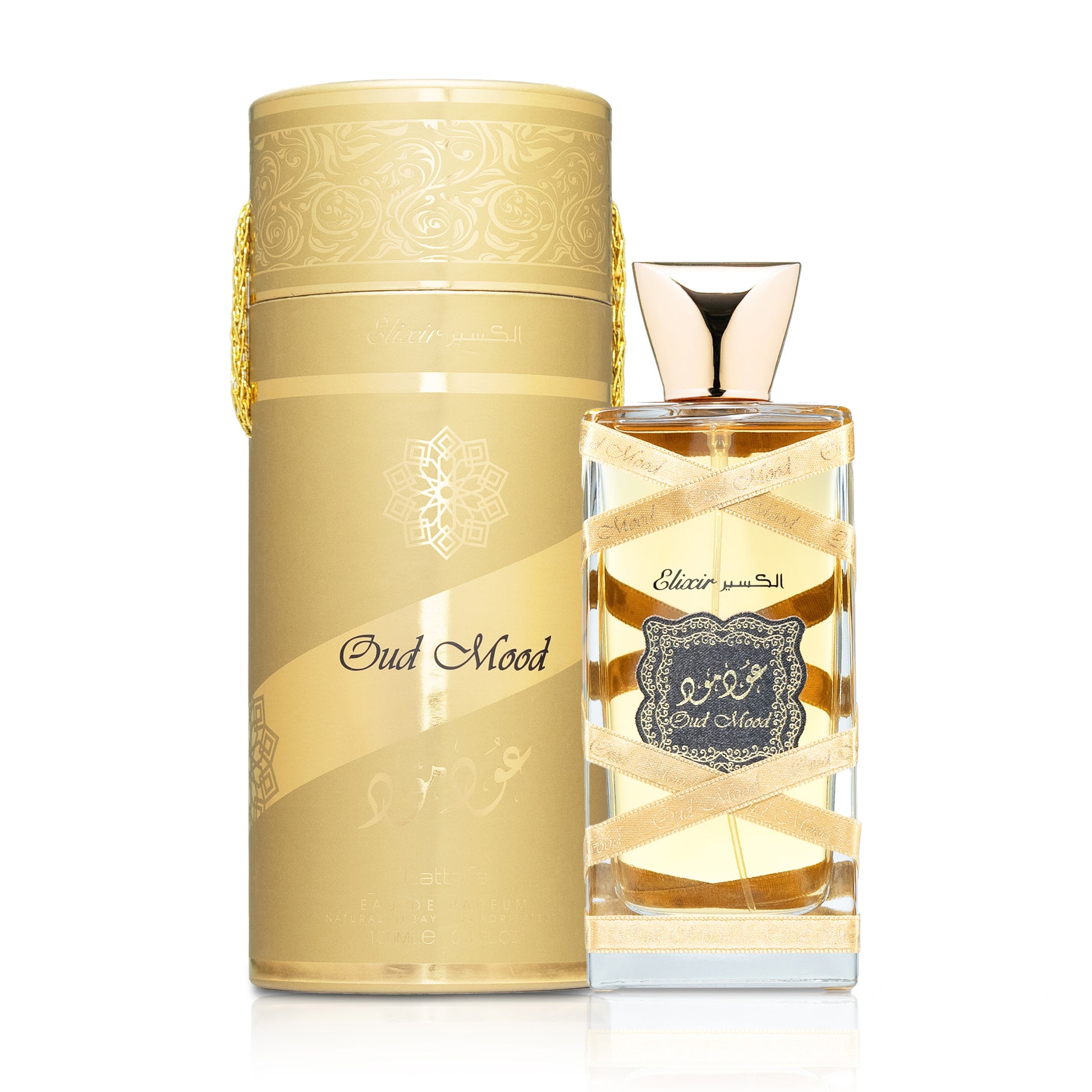 Lattafa Oud Mood Elixir Eau De Parfum 3.4oz Intense Scent