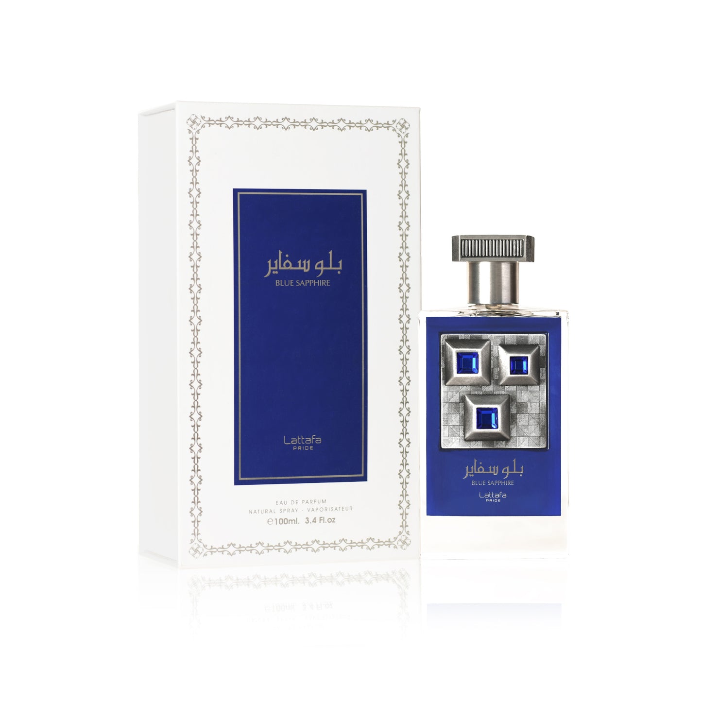 Lattafa Pride Blue Sapphire 100ml Long Lasting Aquatic Perfume