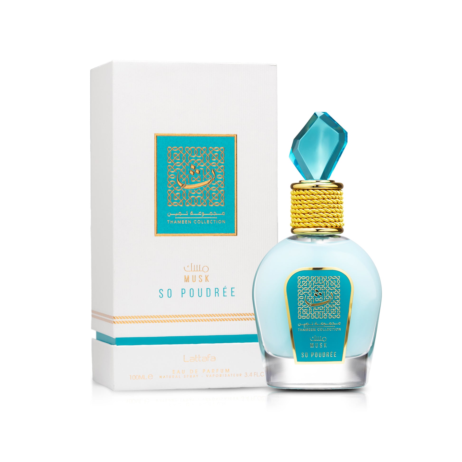 Lattafa Musk So Poudree Thameen Collection Elegant Powder Fragrance 100ml