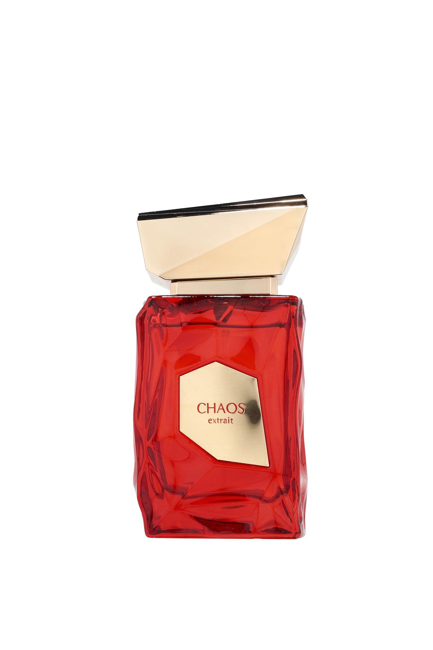 Fragrance World Chaos Extrait Intense Leather and Cherry Perfume