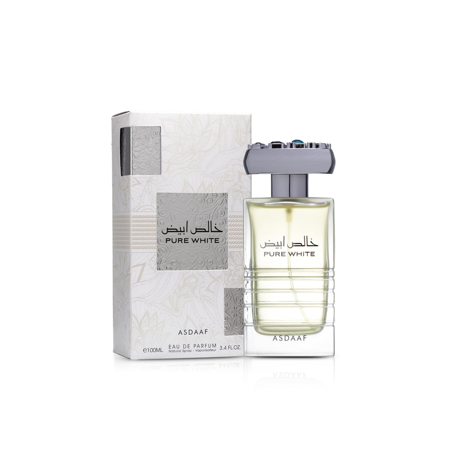 Asdaaf Pure White Eau de Parfum Long Lasting 100ml Fragrance