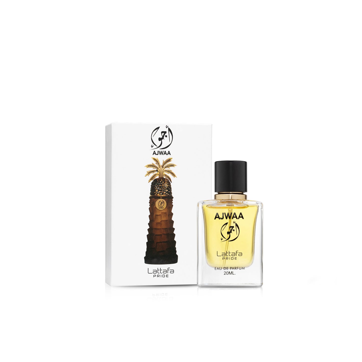 Lattafa Ajwaa Concentrated Oriental Perfume Oil with Warm Date Notes 20ml