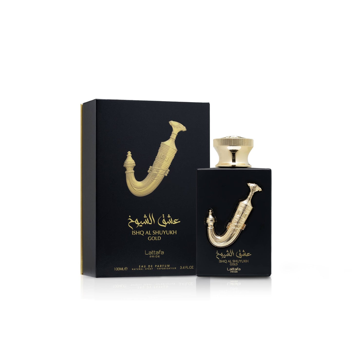 Lattafa Pride Ishq Al Shuyukh Gold Suede and Caramel Perfume