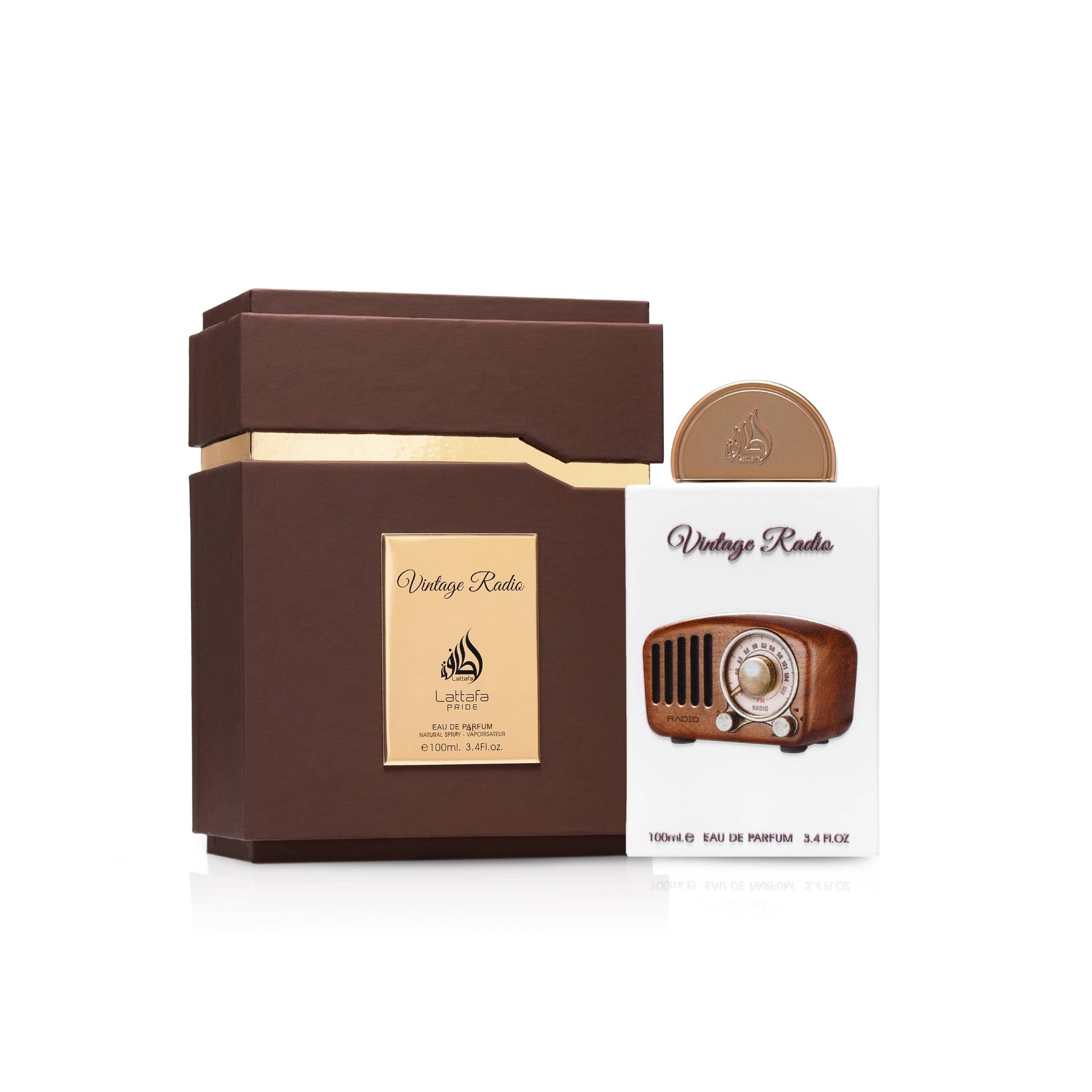 Lattafa Pride Vintage Radio Eau De Parfum 100ml Long Lasting Fragrance