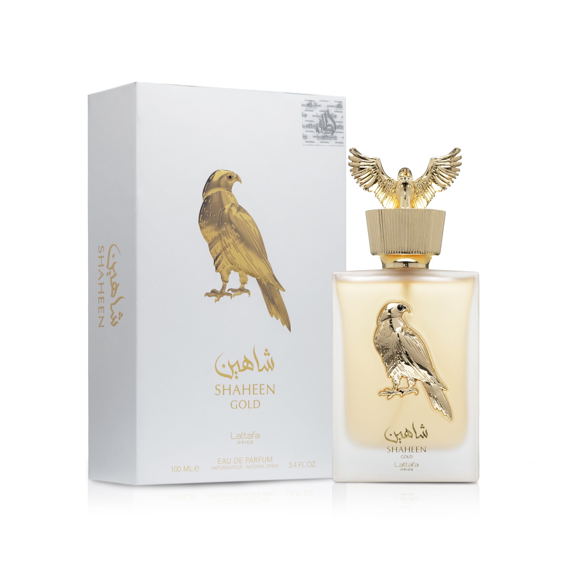 Lattafa Pride Shaheen Gold Eau De Parfum 100ml Fragrance Spray