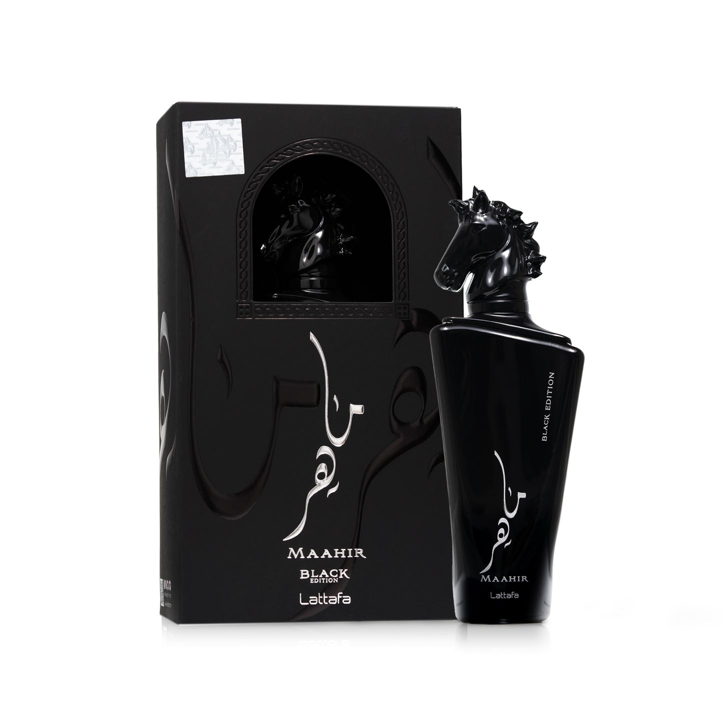 Lattafa Maahir Black Edition Eau de Parfum 100ml Intense Woody Scent