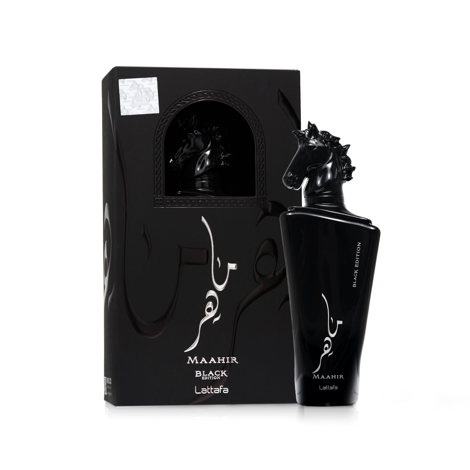 Lattafa Maahir Black Edition Eau de Parfum 100ml Intense Woody Scent
