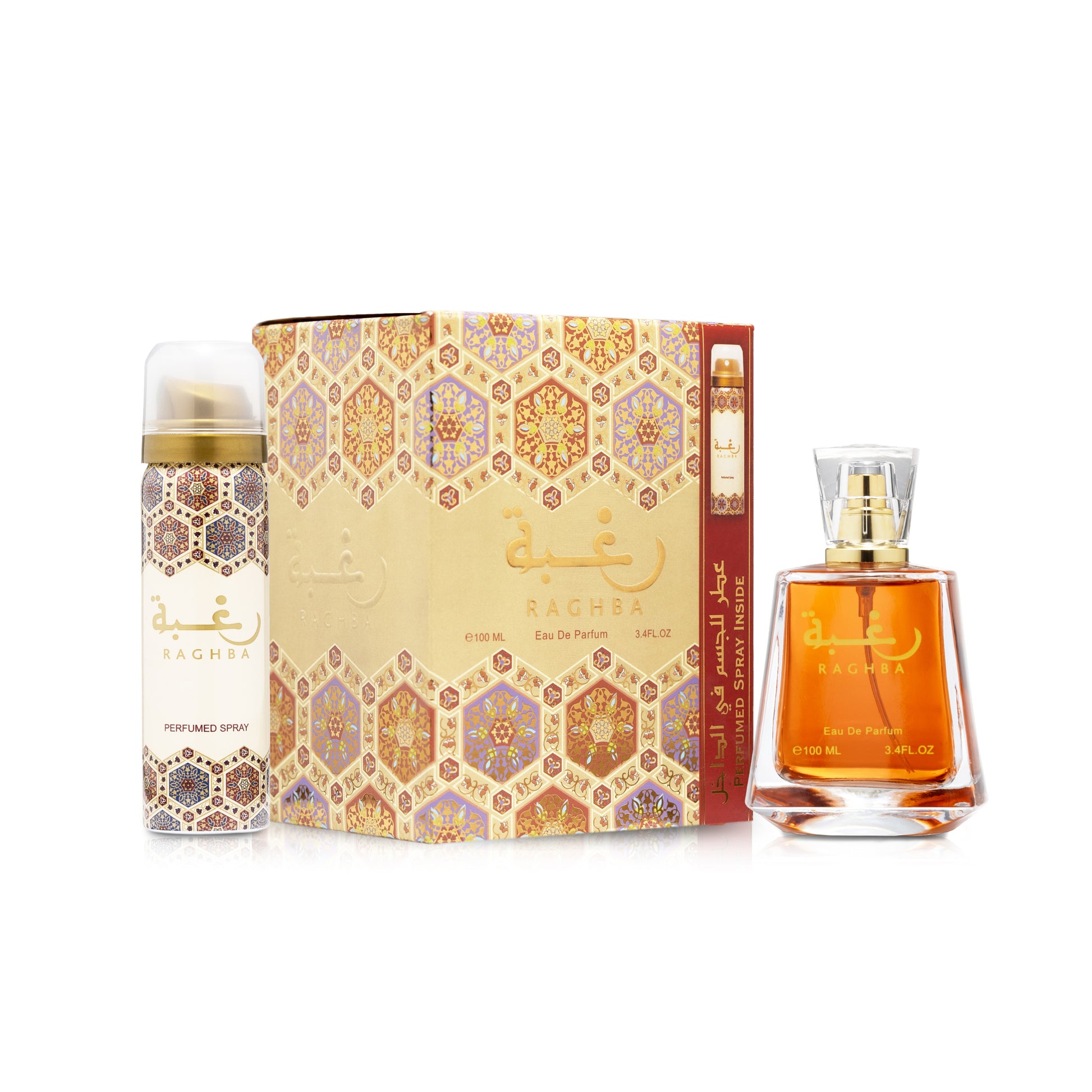 Lattafa Raghba Eau De Parfum 100ml Intense Vanilla Oud Fragrance
