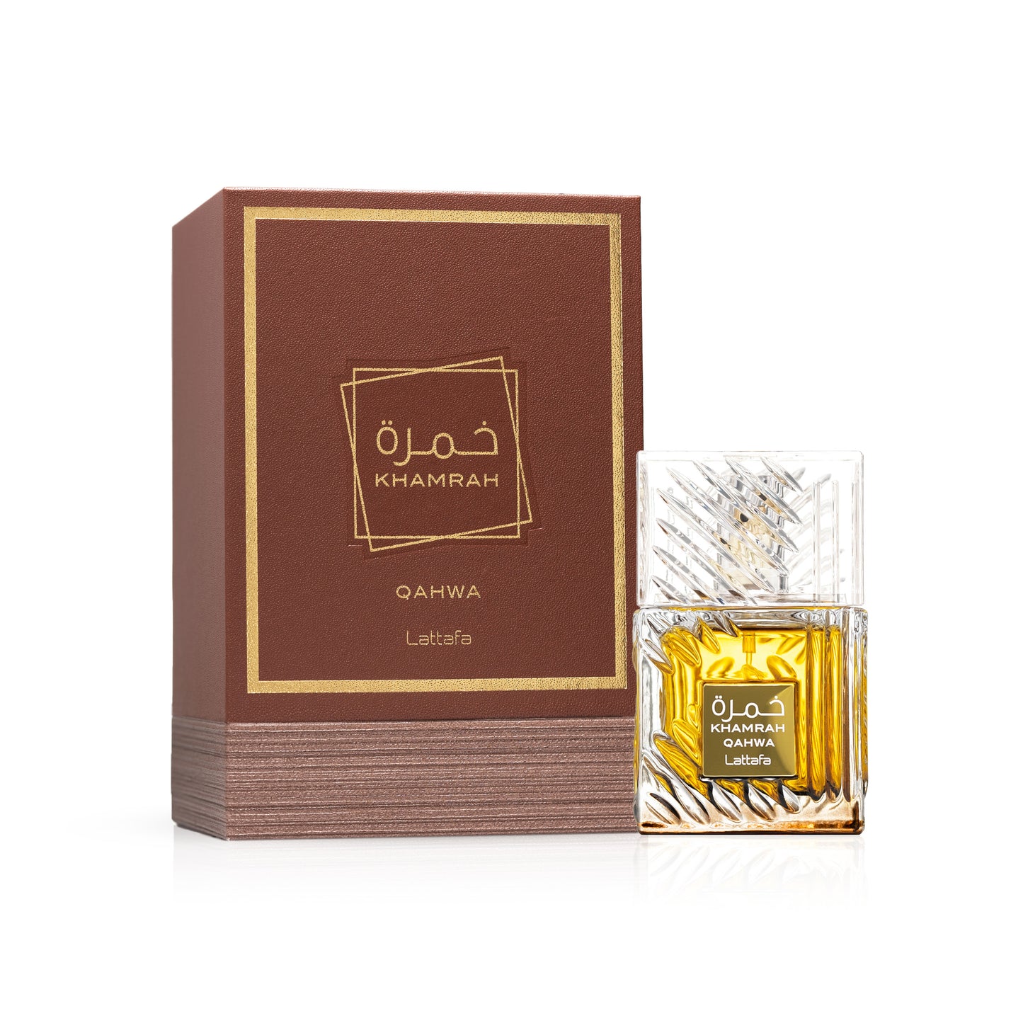 Lattafa Khamrah Qahwa Eau De Parfum 3.4oz Spicy Coffee Fragrance