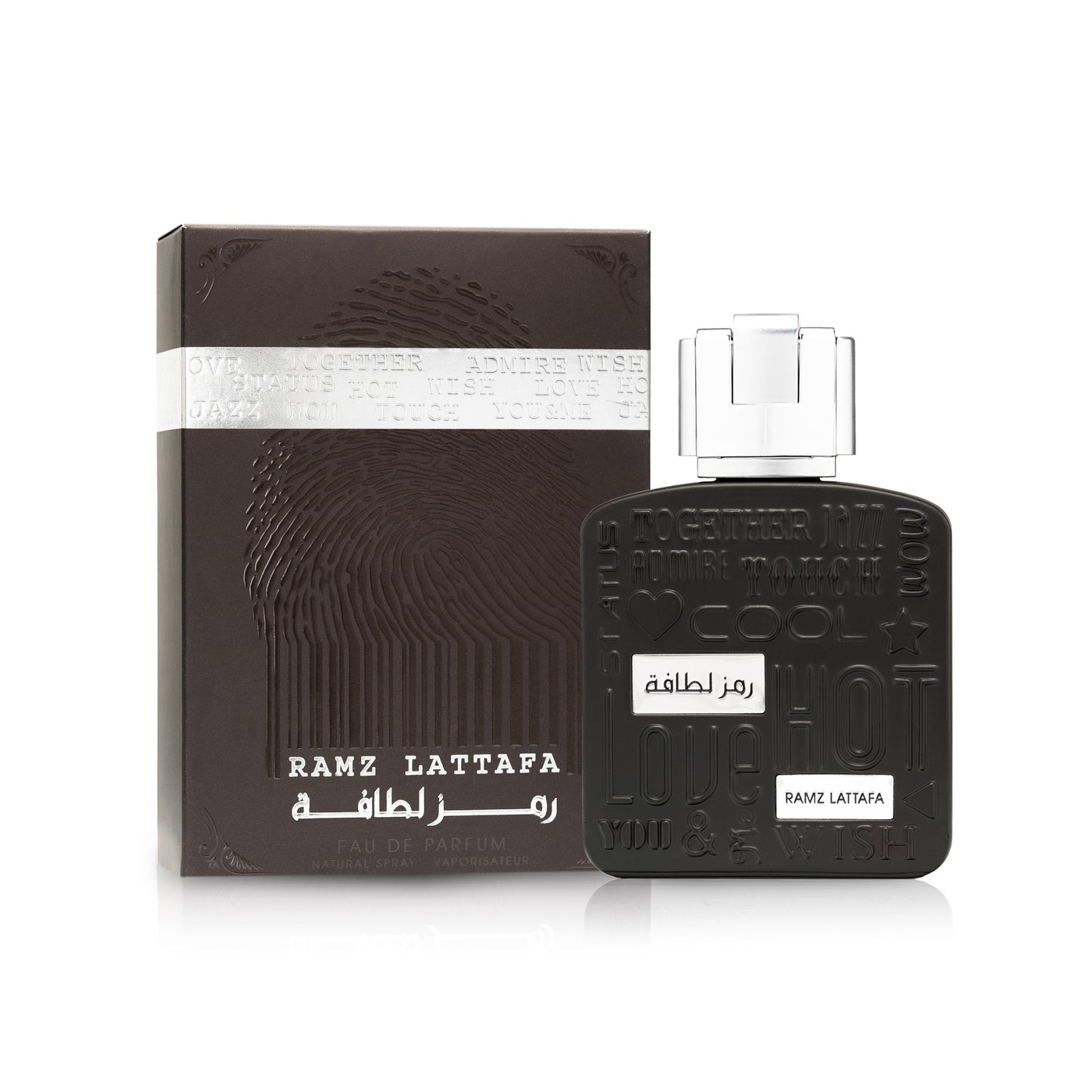 Ramz Lattafa Silver 100ml Eau De Parfum Intense Fragrance Spray