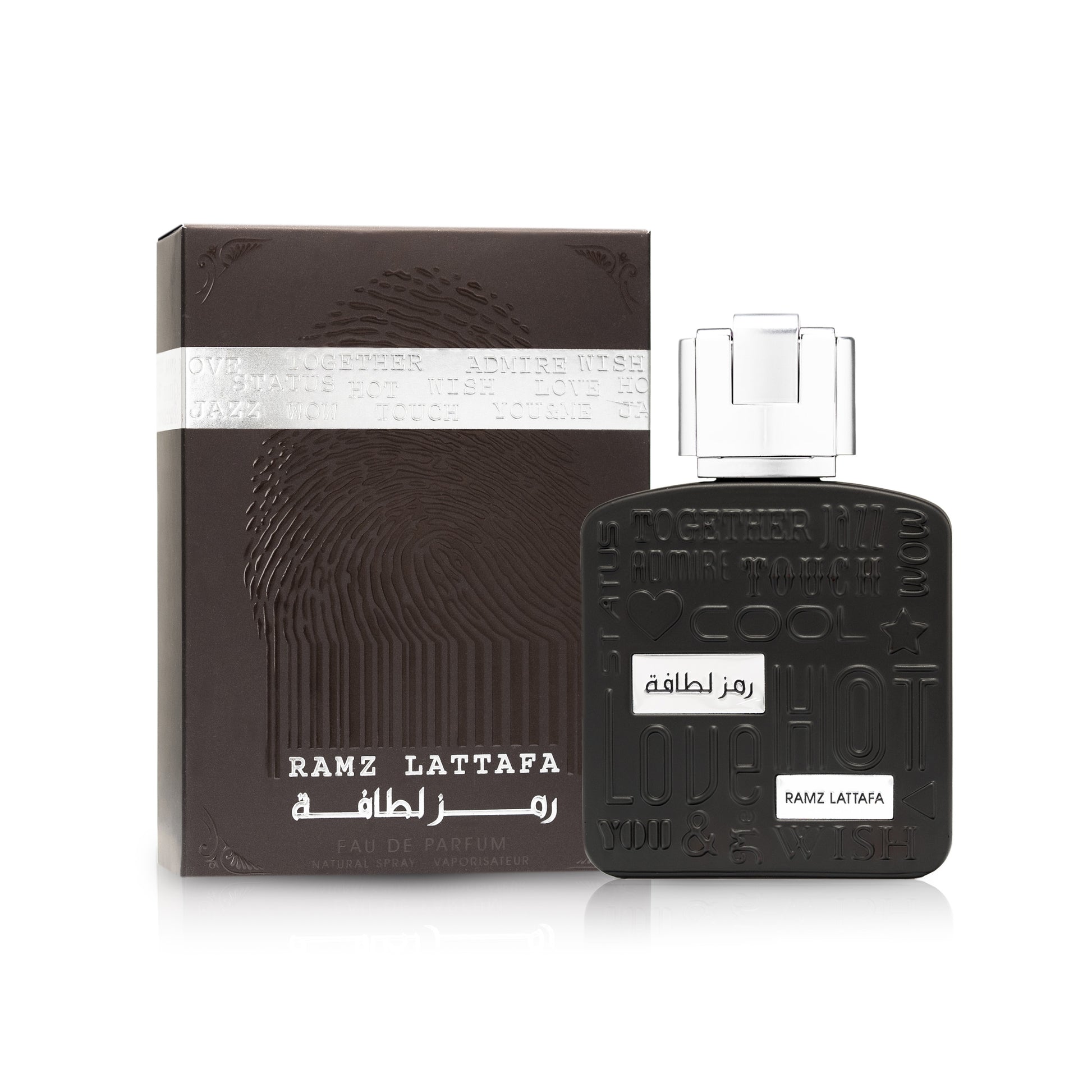 Ramz Lattafa Silver 100ml Eau De Parfum Intense Fragrance Spray