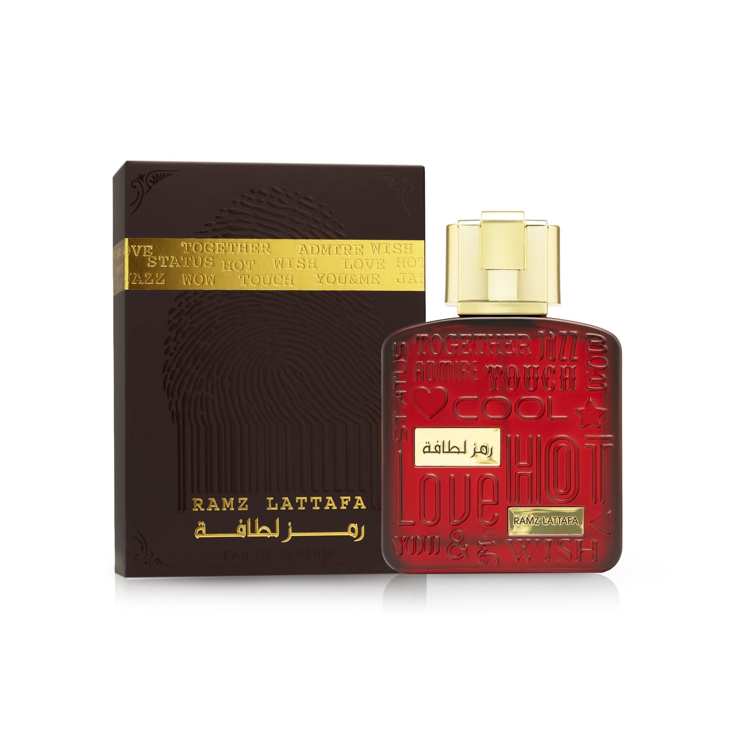 Ramz Lattafa Gold Eau De Parfum Long Lasting Fruity Floral Fragrance 100ml