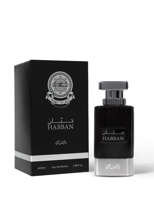 Rasasi Habban Earthy Amber and Oakmoss Elegant Long Lasting Perfume