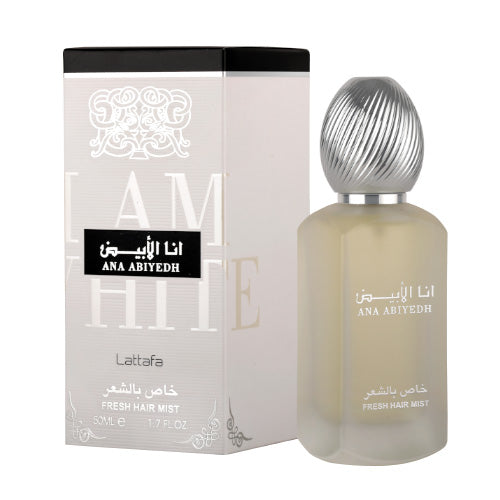 Lattafa Ana Abiyedh Elegant Scented Hair Mist 50ml Spray